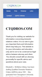 Mobile Screenshot of ctqdros.com